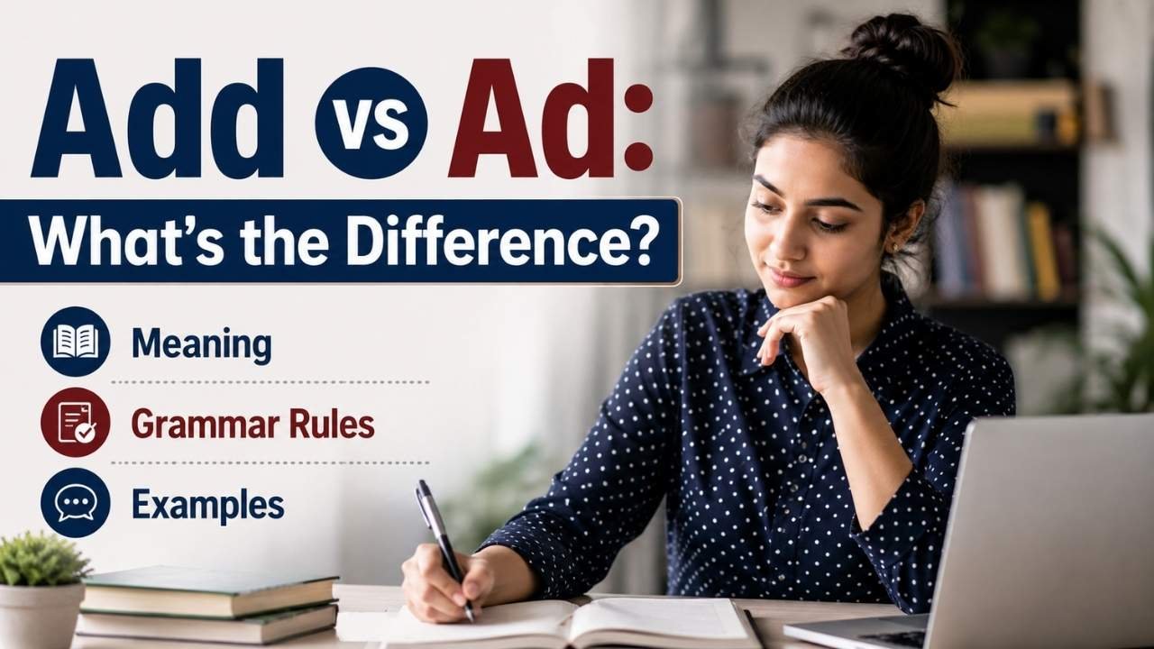 Have you ever wondered whether you should write add vs ad?