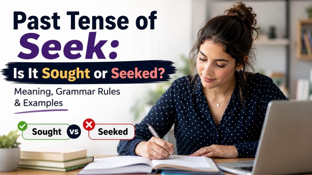Learning the correct verb forms of seek can help you speak and write more confidently in everyday conversations, school assignments, and professional communication.