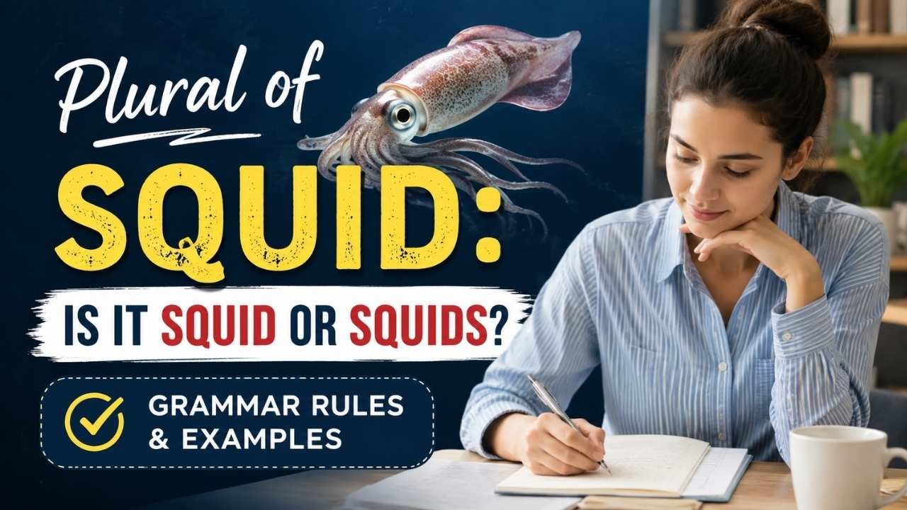 If you've ever wondered whether the plural of squid is squid or squids, you're not alone.