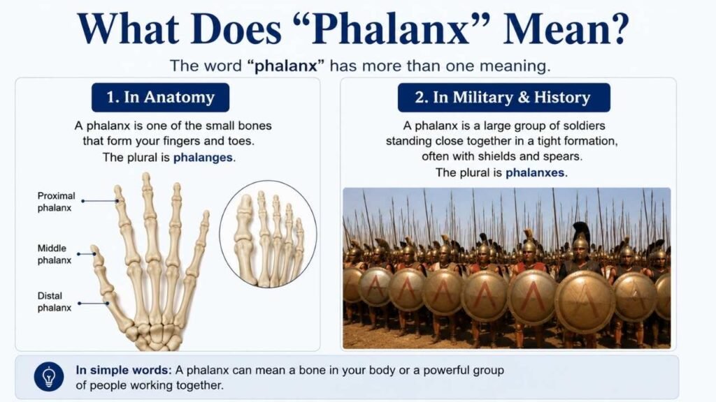 What Does "Phalanx" Mean?
