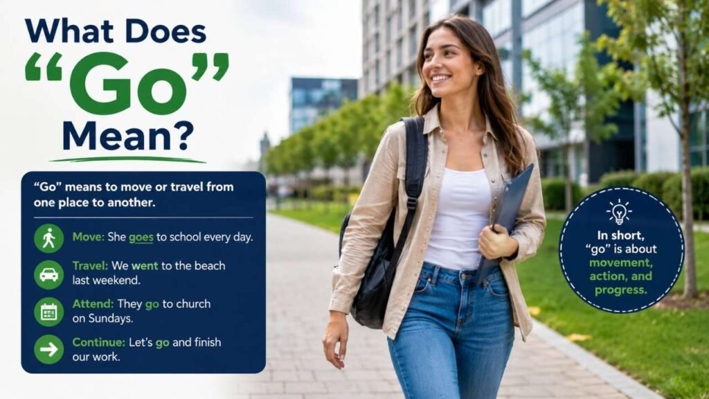 What Does "Go" Mean?
