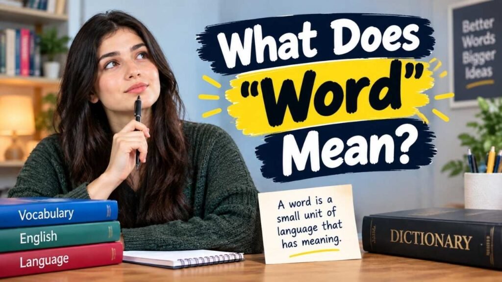 What Does "Word" Mean?