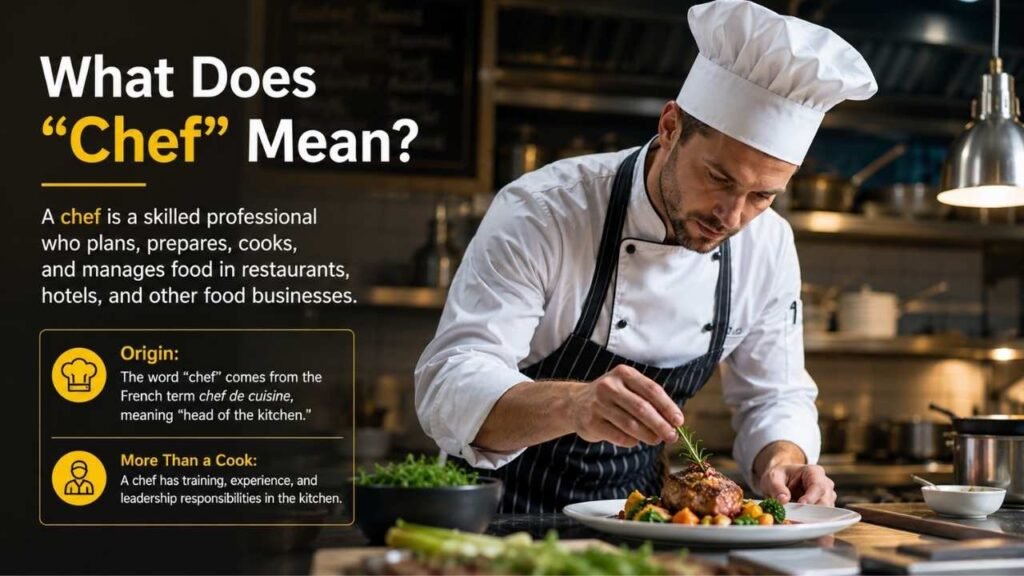 What Does "Chef" Mean?