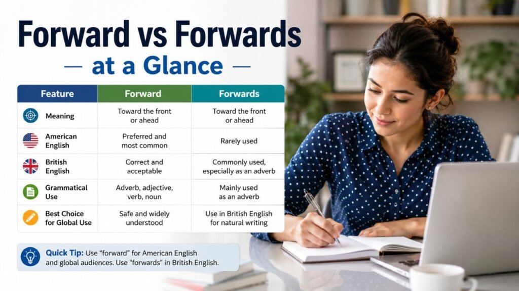 Forward vs Forwards at a Glance