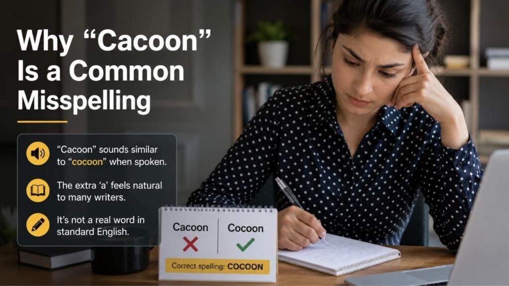 Why "Cacoon" Is a Common Misspelling