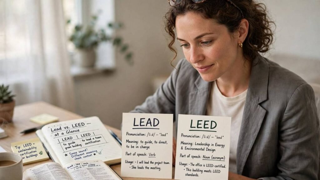 Lead vs. LEED at a Glance