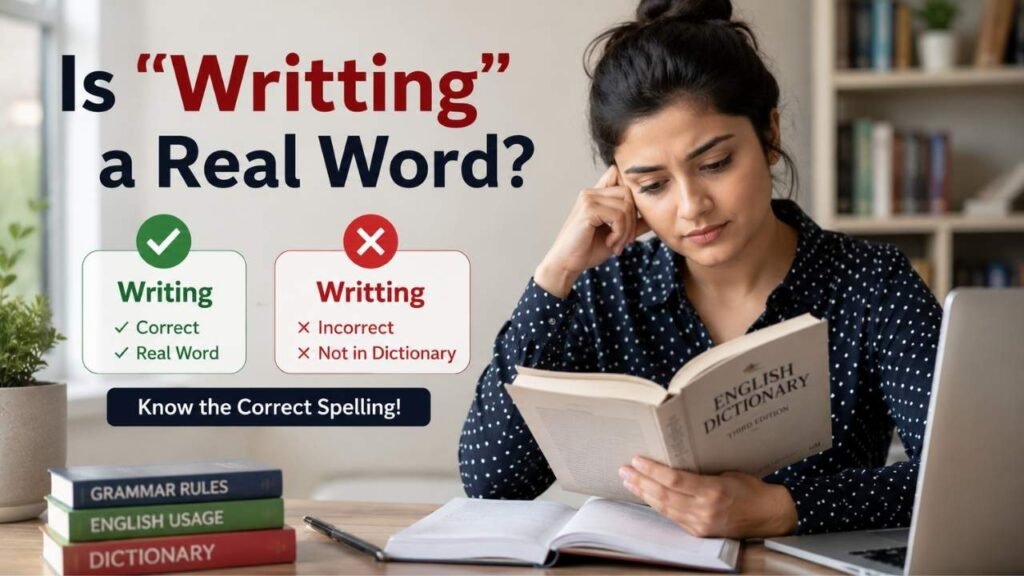 Is "Writting" a Real Word?