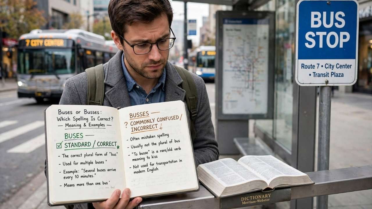 If you've ever wondered whether "buses" or "busses" is the correct spelling, you're not alone.