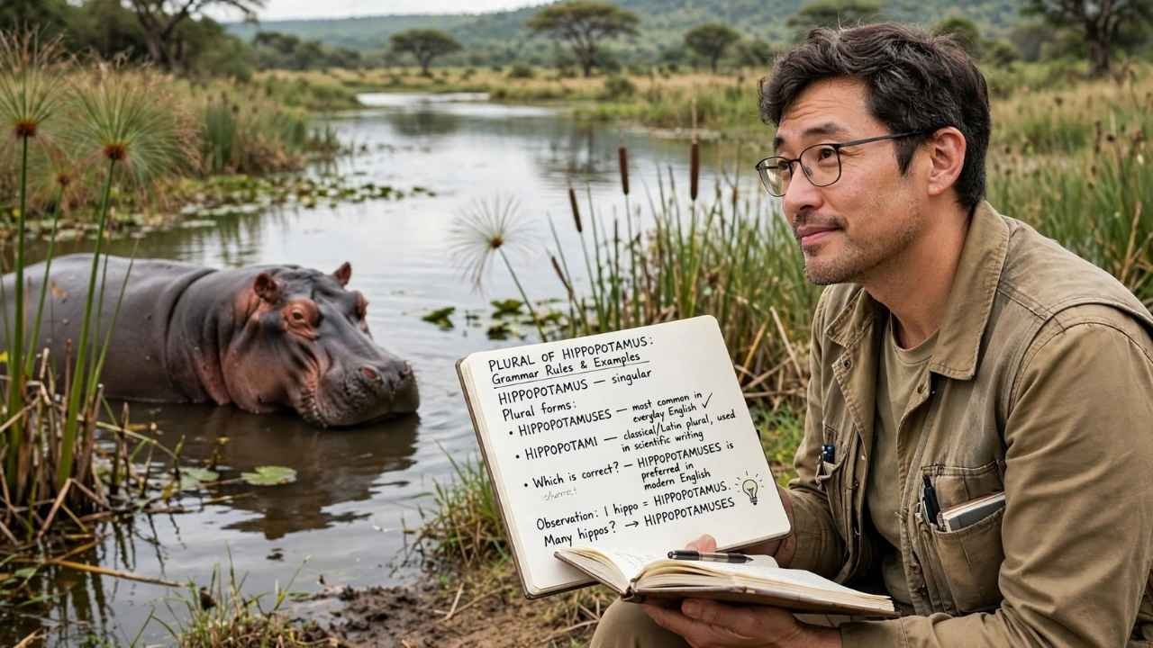If you've ever wondered about the plural of hippopotamus, you're not alone.