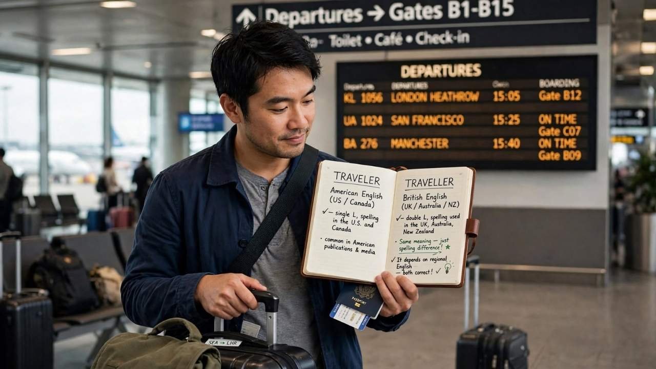 Choosing between traveler and traveller can be confusing, especially if you write for an international audience.