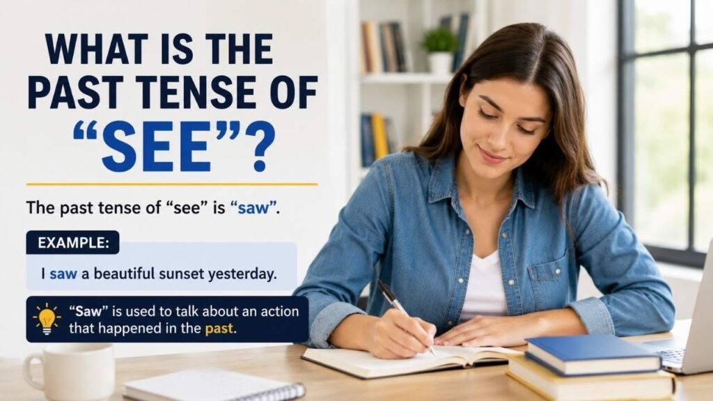 What Is the Past Tense of "See"?
