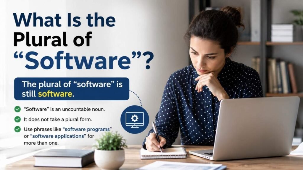 What Is the Plural of "Software"?